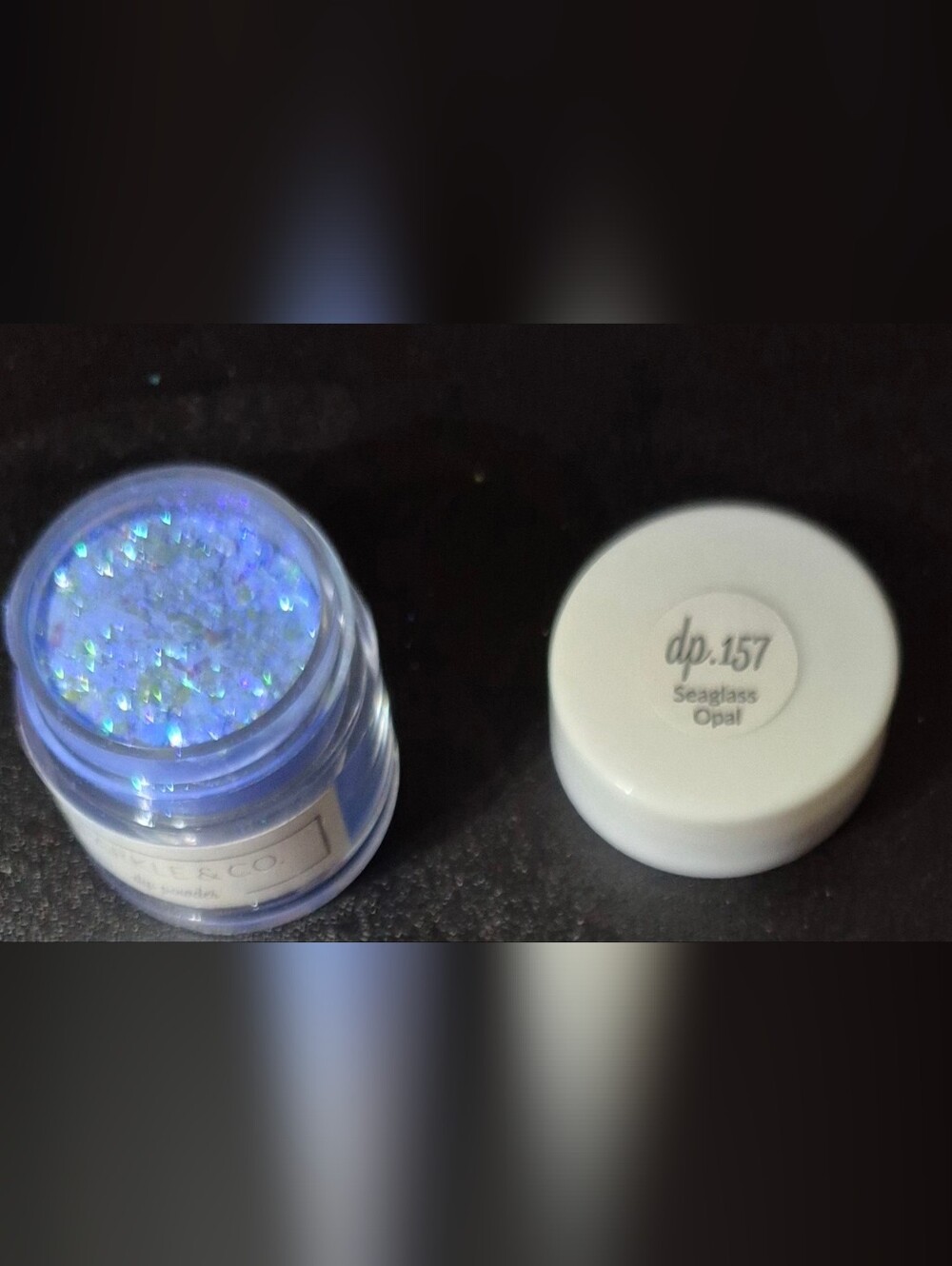 Sparkle & Co Dp.157 "Seaglass Opal" Dip Powder, Mini Size